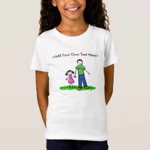 Daddy's Little Girl T - Shirt (Brünett)