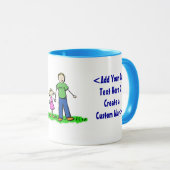 Daddy's Little Girl Tasse (Blond) (VorderseiteRechts)