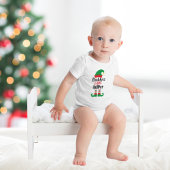 Daddy's Little Helper Christmas Elf Baby Strampler