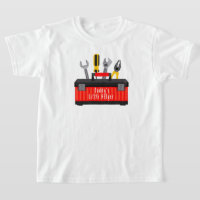 Daddy's Little Helper Toddler Shirt, Vatertag