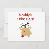 Daddy's Little Lieber Tshirts und Geschenke (Vorderseite)
