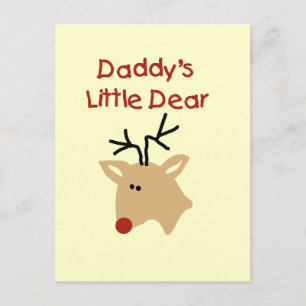 Daddy's Little Lieber Tshirts und Geschenke Postkarte