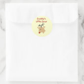 Daddy's Little Lieber Tshirts und Geschenke Runder Aufkleber (Tasche)