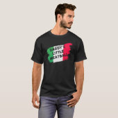 Daddy's Little Meatball Funny Italian Joke Italien T-Shirt (Vorne ganz)