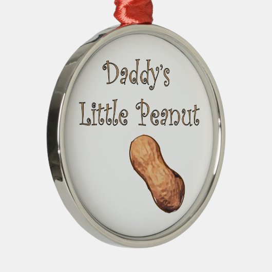 Daddy's Little Peanut Ornament (Rechts)