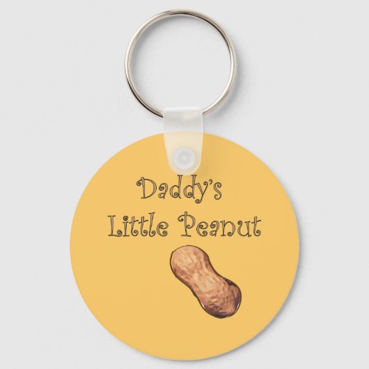 Daddy's Little Peanut Schlüsselanhänger (Vorderseite)