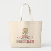 Daddys Little Princess Tasche oder Windelbeutel (Vorne)