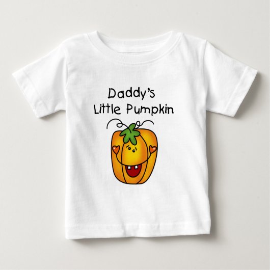 Daddy's Little Pumpkin T - Shirt und Geschenke (Vorderseite)