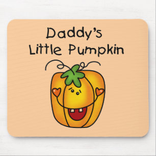 Daddy's Little Pumpkin T - Shirt und Geschenke Mousepad