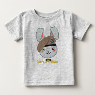 "Daddy's Little Ranger Bunny" Baby T - Shirt
