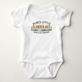 Daddy's Little Slumberjack-Babyoutfit Baby Strampler (Vorderseite)