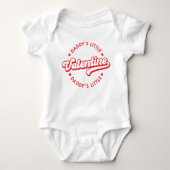 Daddy's Little Valentine Kids Shirt (Vorderseite)