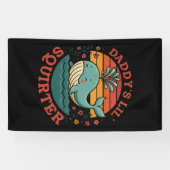 Daddys Little Whale Banner (Horizontal)