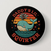 Daddys Little Whale Button (Vorderseite)