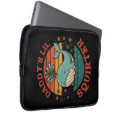 Daddys Little Whale Laptopschutzhülle (Vorne Rechts)