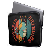 Daddys Little Whale Laptopschutzhülle (Vorderseite Links)