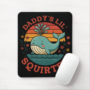 Daddys Little Whale Mousepad