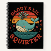 Daddys Little Whale Notizblock (Vorderseite)
