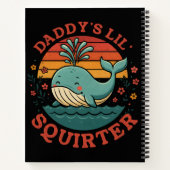 Daddys Little Whale Notizblock (Rückseite)