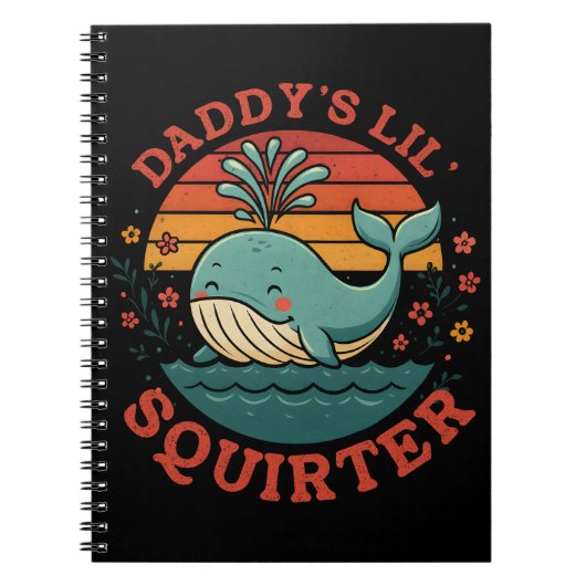 Daddys Little Whale Notizblock (Vorderseite)