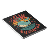 Daddys Little Whale Notizblock (angewinkelt)