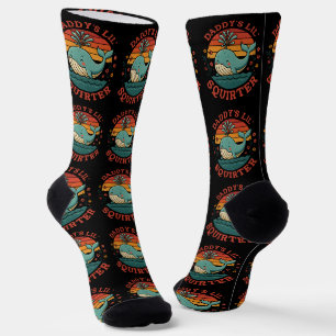 Daddys Little Whale Socken