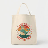 Daddys Little Whale Tragetasche (Vorne)