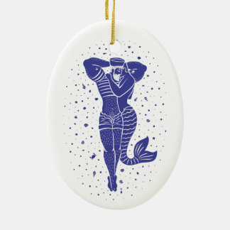 Daddy's Merboy Keramik Ornament