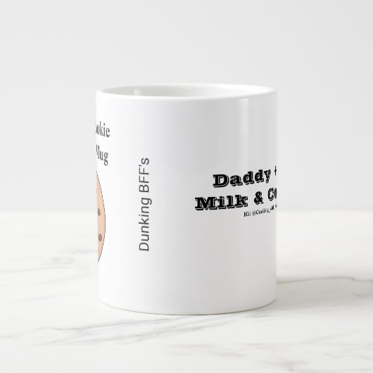 Daddy's - Milk n Cookies Tasse 20 oz (Vorderseite)