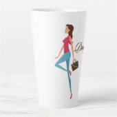 Daddy's Money, Niedlich & Sassy Teenage Girl, Funn Milchtasse (Vorderseite)