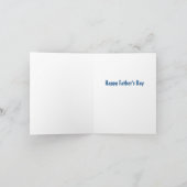 Daddy's Piggyback Karte (Innenseite)