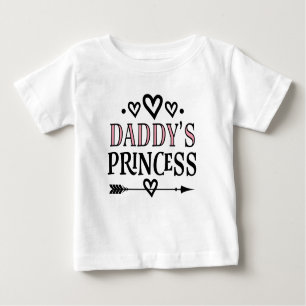 Daddys Princess Baby Girl Geschenk Baby T-shirt