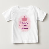 Daddy's Princess Baby T - Shirt (Vorderseite)