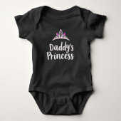 "Daddy's Princess" Niedlich Baby Strampler (Vorderseite)