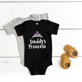 "Daddy's Princess" Niedlich Baby Strampler