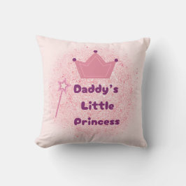 Daddy's Princess Throw Kissen