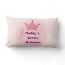 Daddy's Princess Throw Kissen