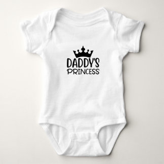 Daddys Prinzessin Unisex Baby Strampler