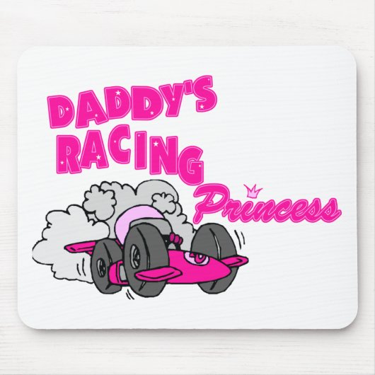 Daddy's Racing Princess Mousepad (Vorne)