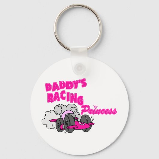 Daddy's Racing Princess Schlüsselanhänger (Vorderseite)