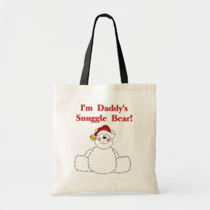 Daddy's Snuggle Bear Daddy Weihnachten Tragetasche