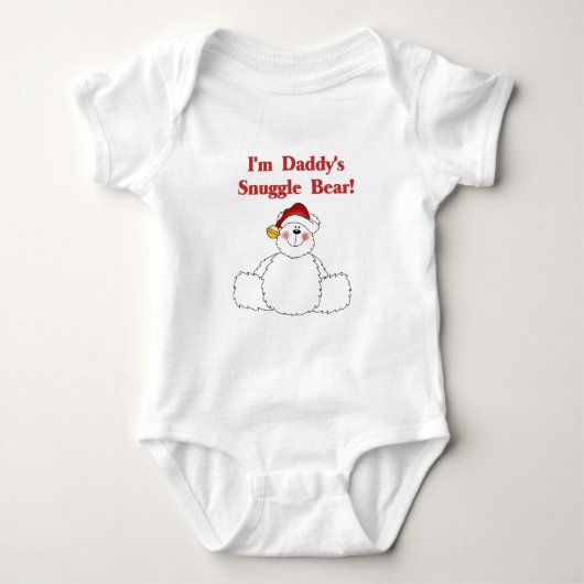 Daddy's Snuggle Bear Tshirts und Geschenke (Vorderseite)
