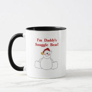 Daddy's Snuggle Bear Tshirts und Geschenke Tasse