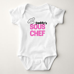Daddys Sous-Chef zukünftiger Kochkumpel Baby Strampler