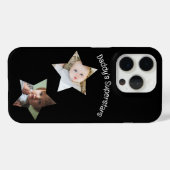 Daddy's Superstars Personalisiert zwei Foto Text Case-Mate iPhone Hülle (Rückseite (Horizontal))