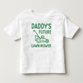 Daddys T - Shirt zum Rasenmäher (Vorderseite)