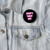 Daddy's Throat Goat Nk Button (Beispiel)