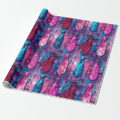 Daddy's Tie Collection Matte Wrapping Paper Geschenkpapier (Ungerollt)