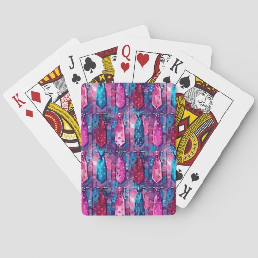 Daddy's Ties Classic Poker Spielkarten (Rückseite)