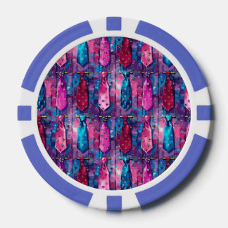 Daddy's Ties Poker Chips Set of 10